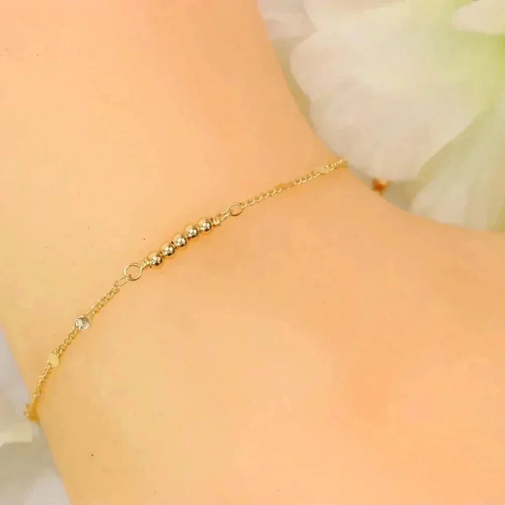 Minimalist Anklet, Sleek & Modern Design, Women’s Fashion, YC110311-A